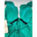 Becca One Piece Size Medium Removable Padded Swimsuit Green NWT Ruffle V- Neck
