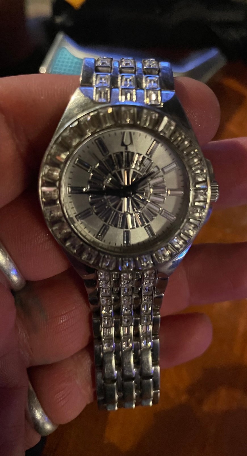 Bulova Women's Phantom Silver Dial Watch - 96L278