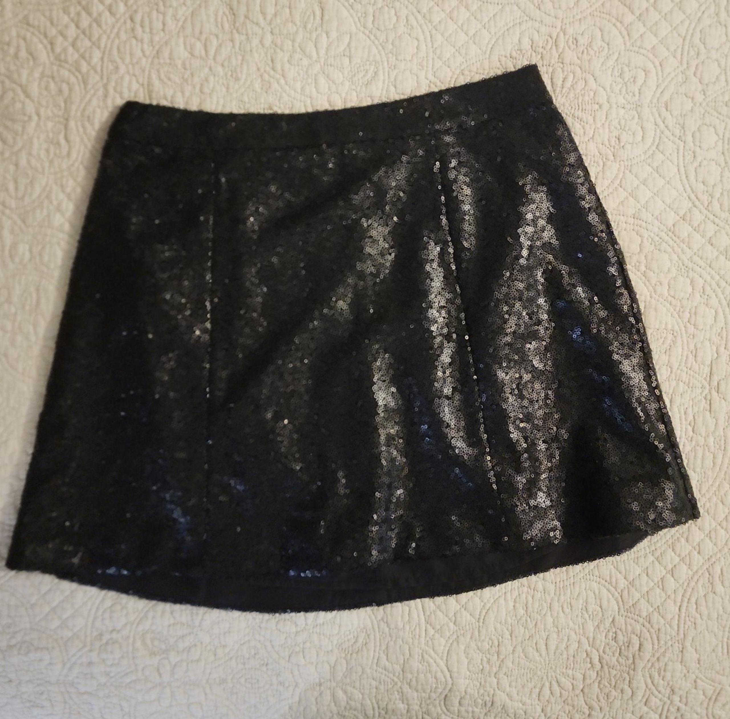 NWT M Decree Sequined Mini Skirt