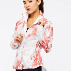 New Adidas Wmns Supernova TKO Xpose Graphic Jacket Women Light Red Size S CG1188