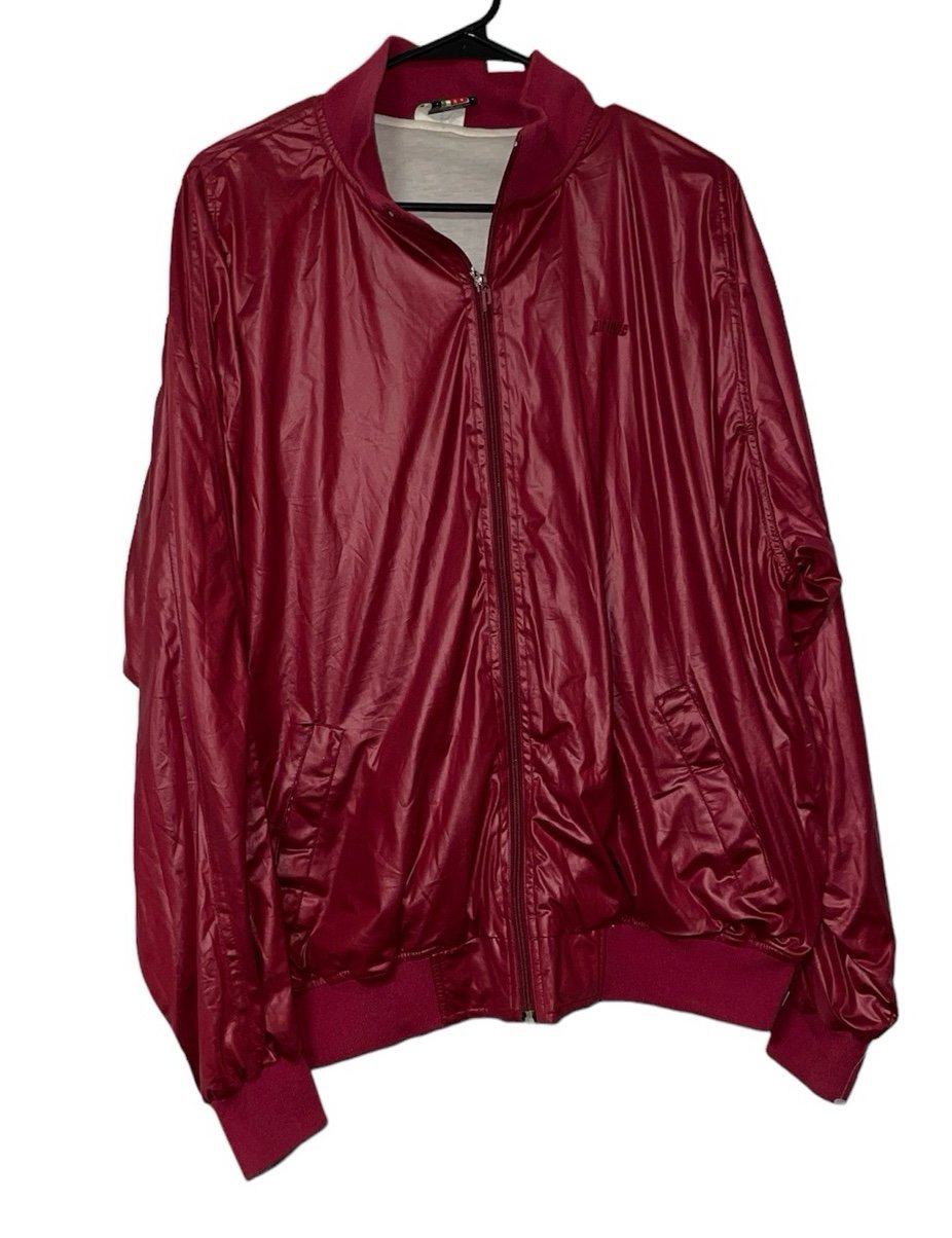Vintage prince tennis maroon jacket NWT