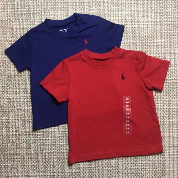 Ralph Lauren Tees (size 9m)