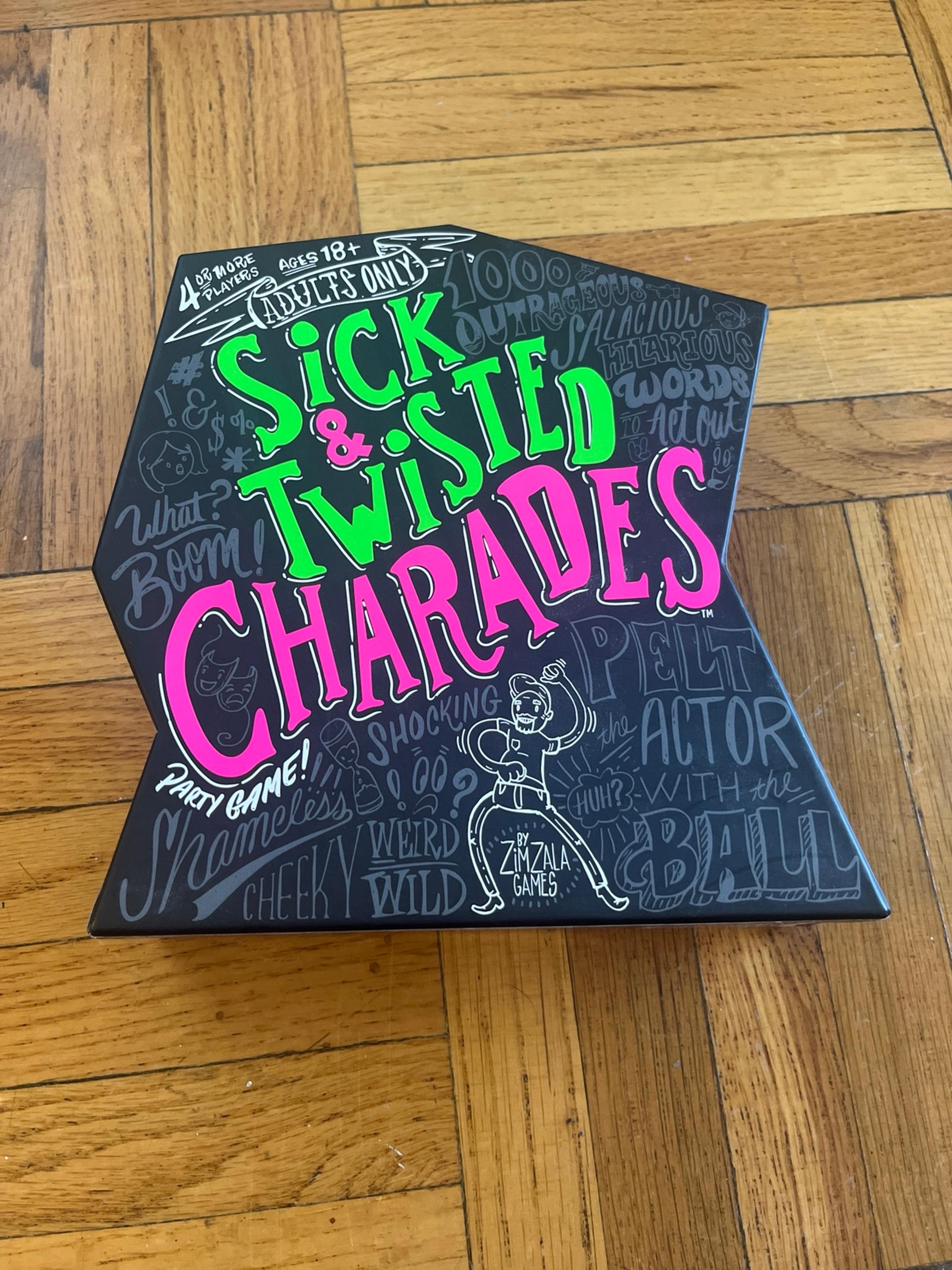 Sick & Twisted Charades Adult Party Game