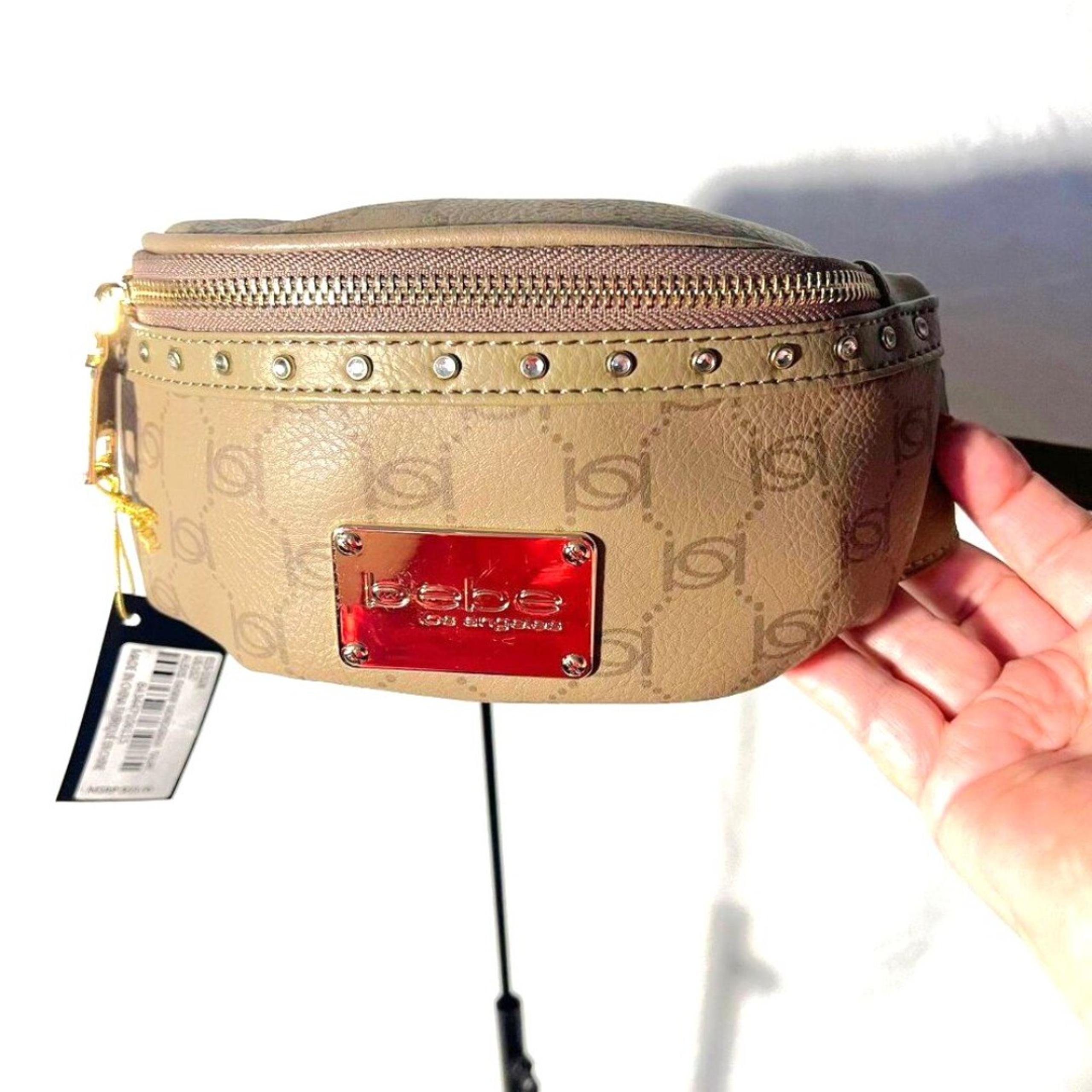 Bebe Alexis Monogram Fanny Pack Belt Bag - NWT