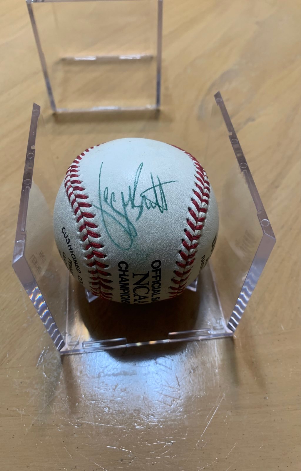 signed baseball George Brett jsa