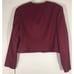 NWT Pendleton Blazer Women's Size 18 Maroon Virgin Wool Buttons Down =R