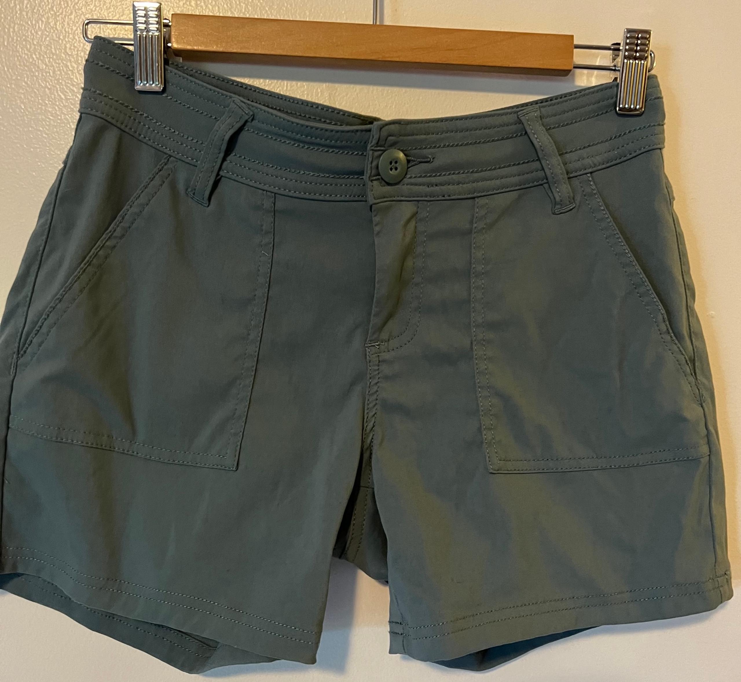 Women's Green Olivia Casual Shorts  PrAna