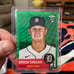 Spencer Torkelson 2022 Topps chrome platinum green wave Rc sp 76/99