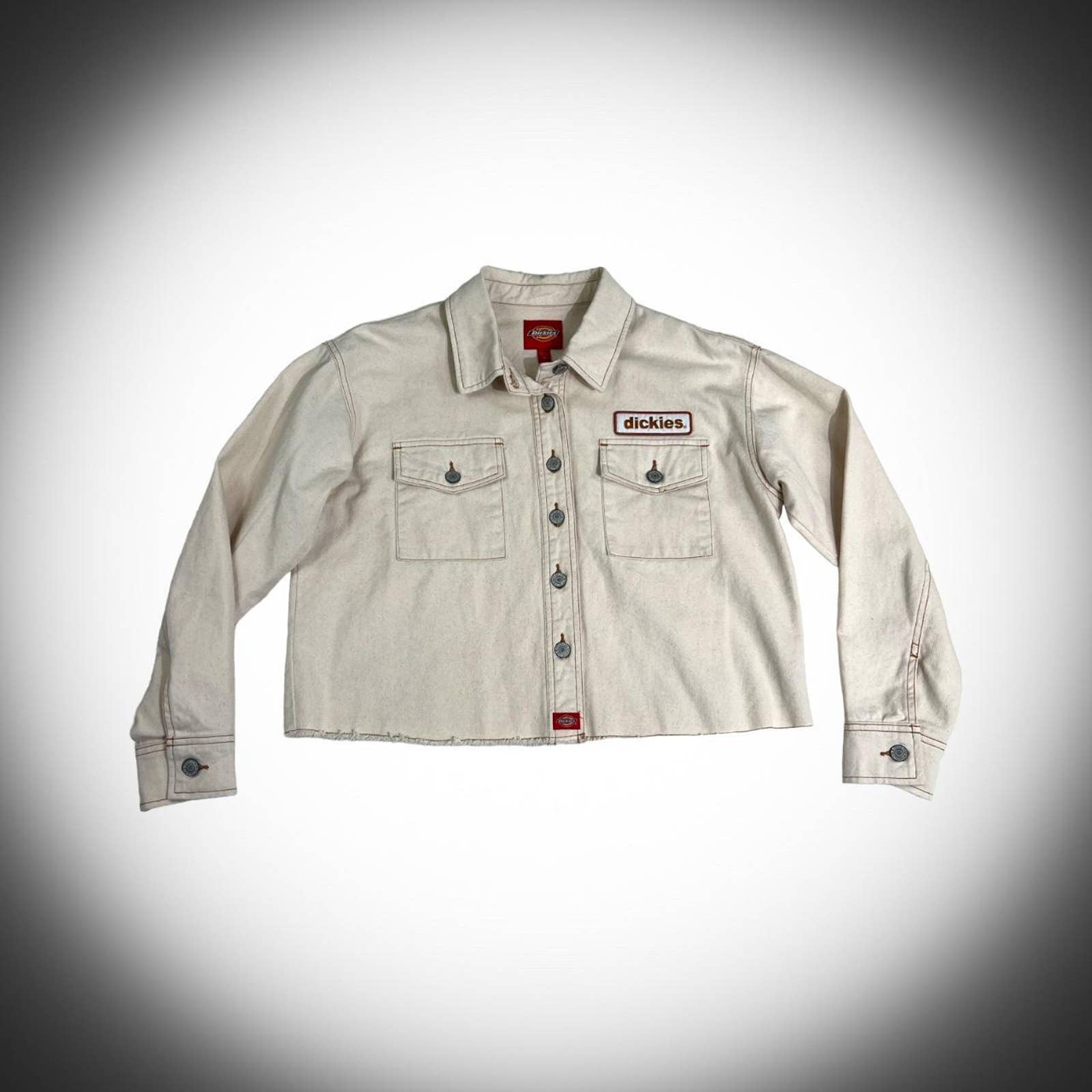 Vintage Dickie's Cropped Denim Jacket