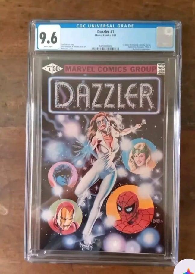 DAZZLER #1~CGC 9.6 White~Marvel~3/81~1st solo series~X-Men Avengers Spider-Man