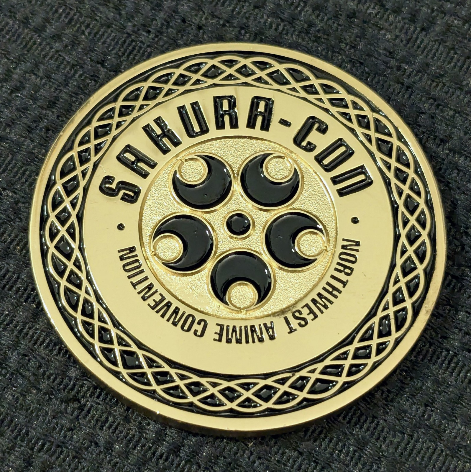 2017 Sakura Con 20 Years Coin Token 20th Anniversary Seattle Northwest Anime
