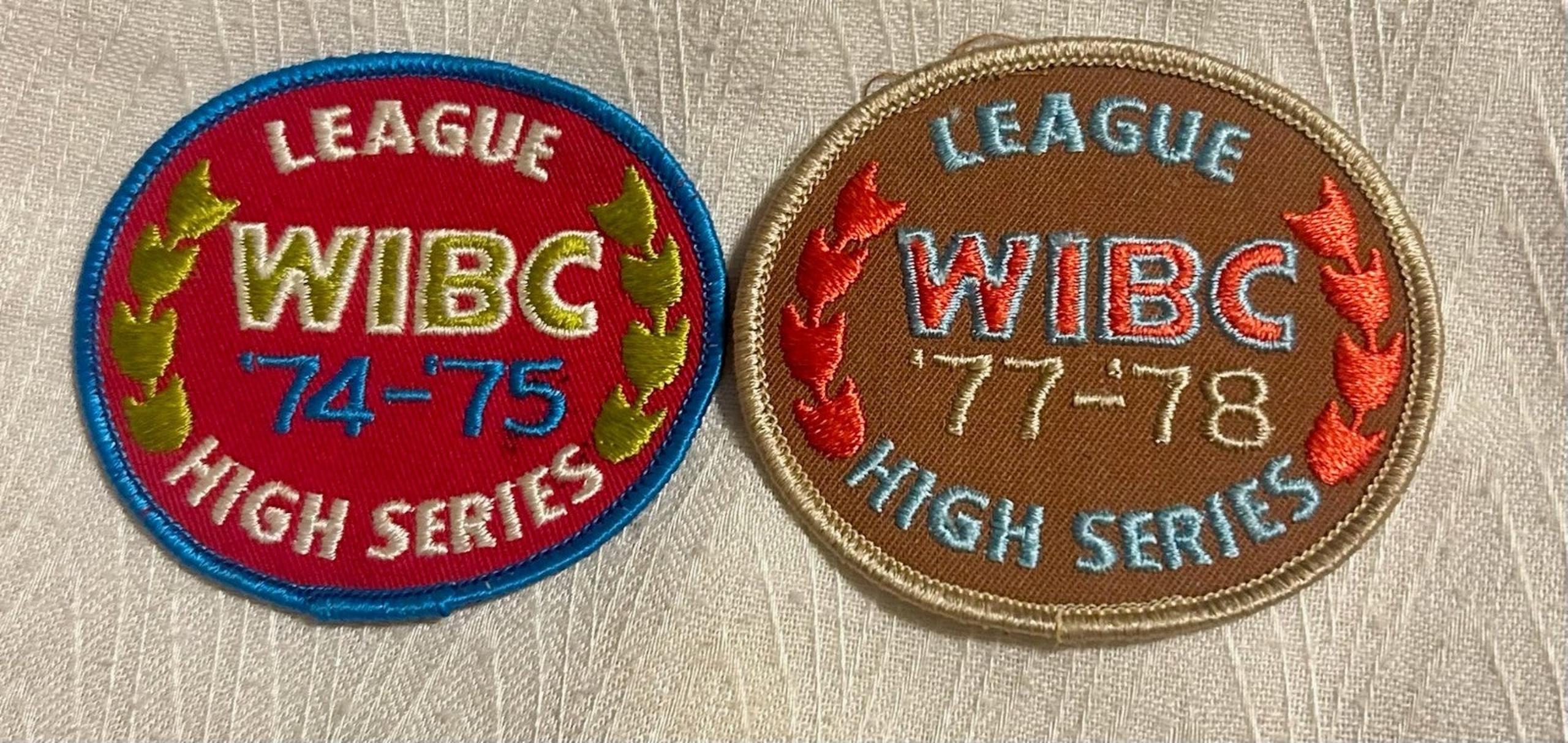 WIBC Vintage Bowling Patches