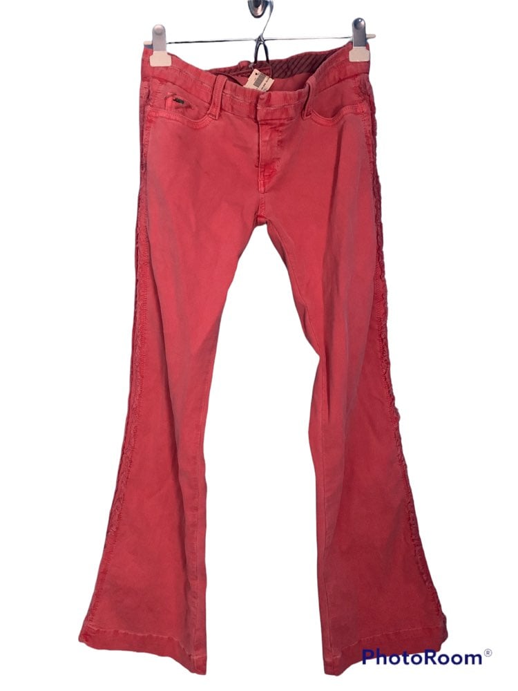 Joes Jeans Coral Color VTG Y2K Fine Corduroy Pants NWT
