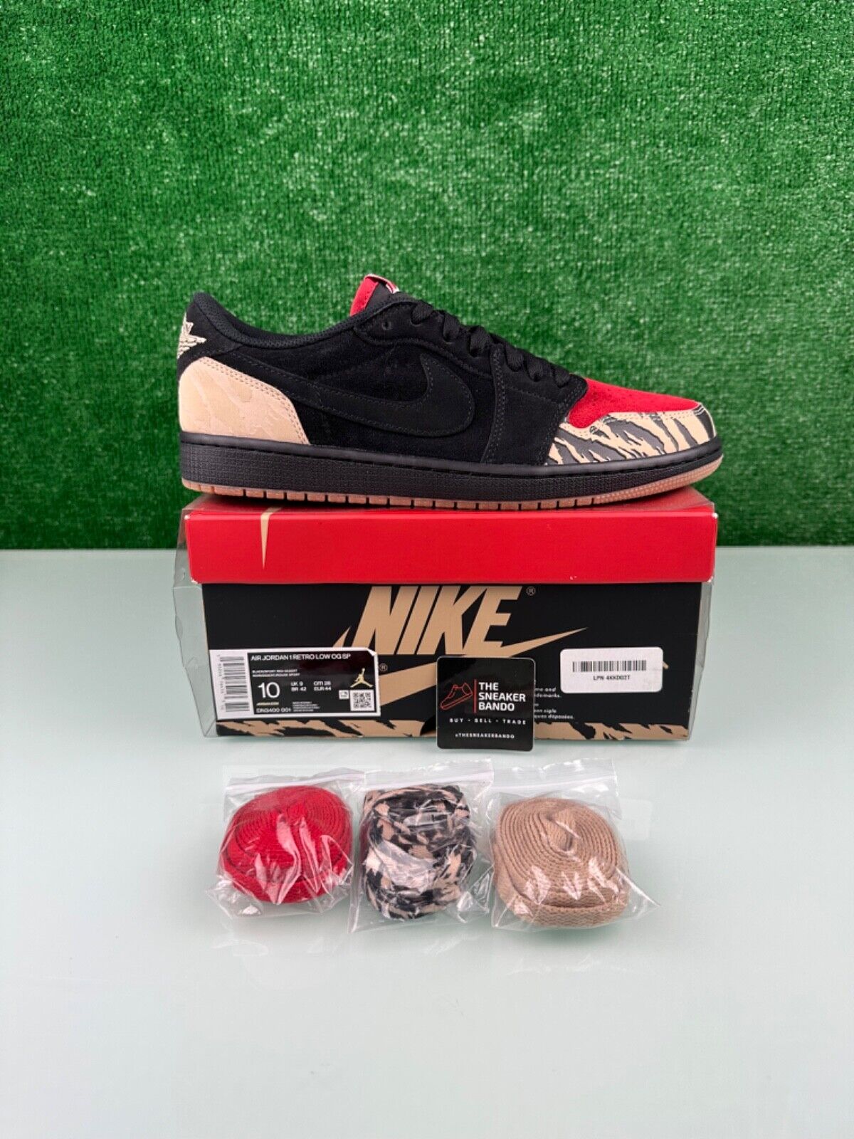 Size 10 - SoleFly x Air Jordan 1 Retro OG SP Low Everglades
