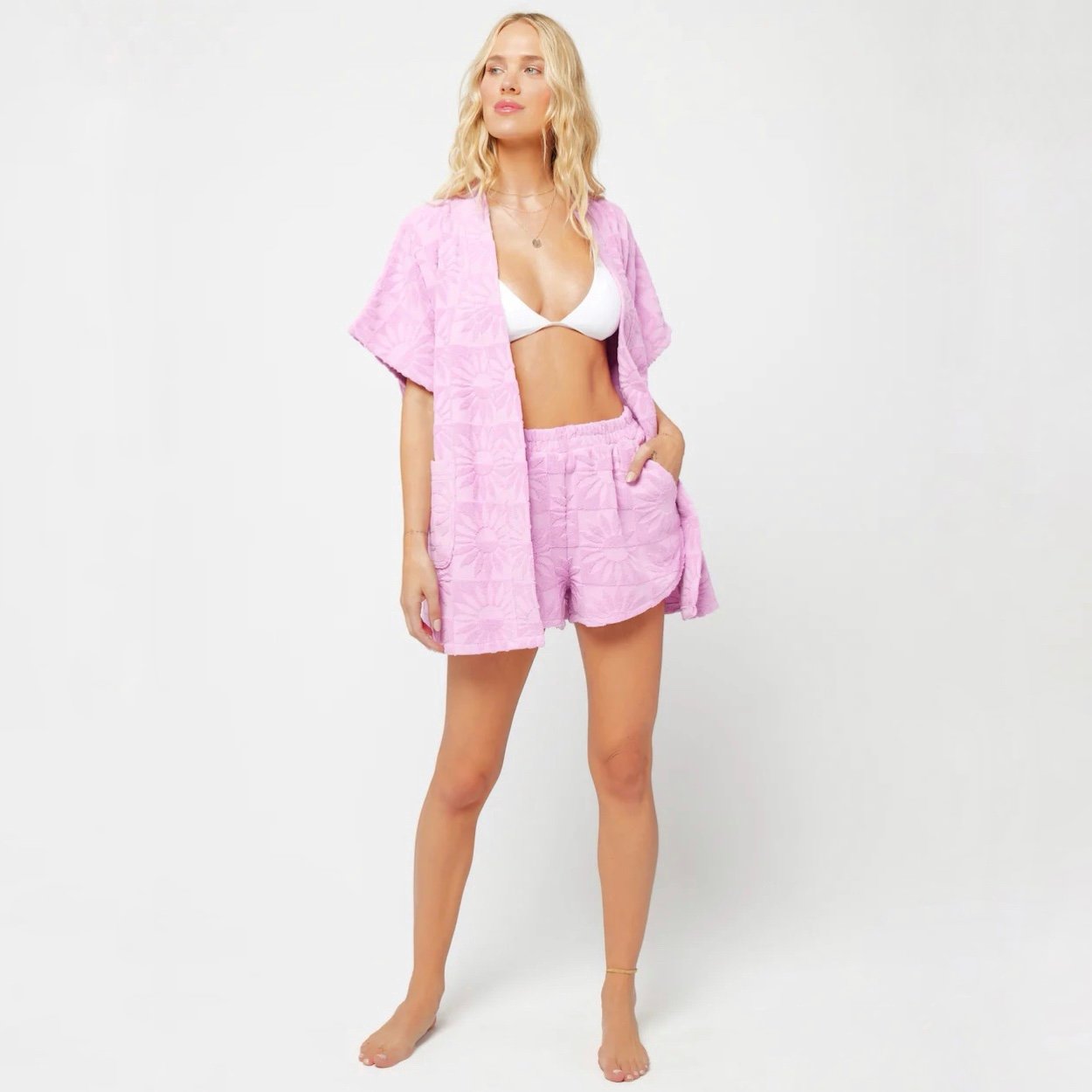 L*SPACE NWT Soleil Short in Rosebud