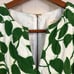 Kate Spade A Line Cotton Quilted Leaf Dress