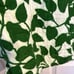 Kate Spade A Line Cotton Quilted Leaf Dress