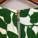 Kate Spade A Line Cotton Quilted Leaf Dress