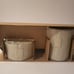 Rae Dunn ENJOY/CREAM/SUGAR/HONEY Set