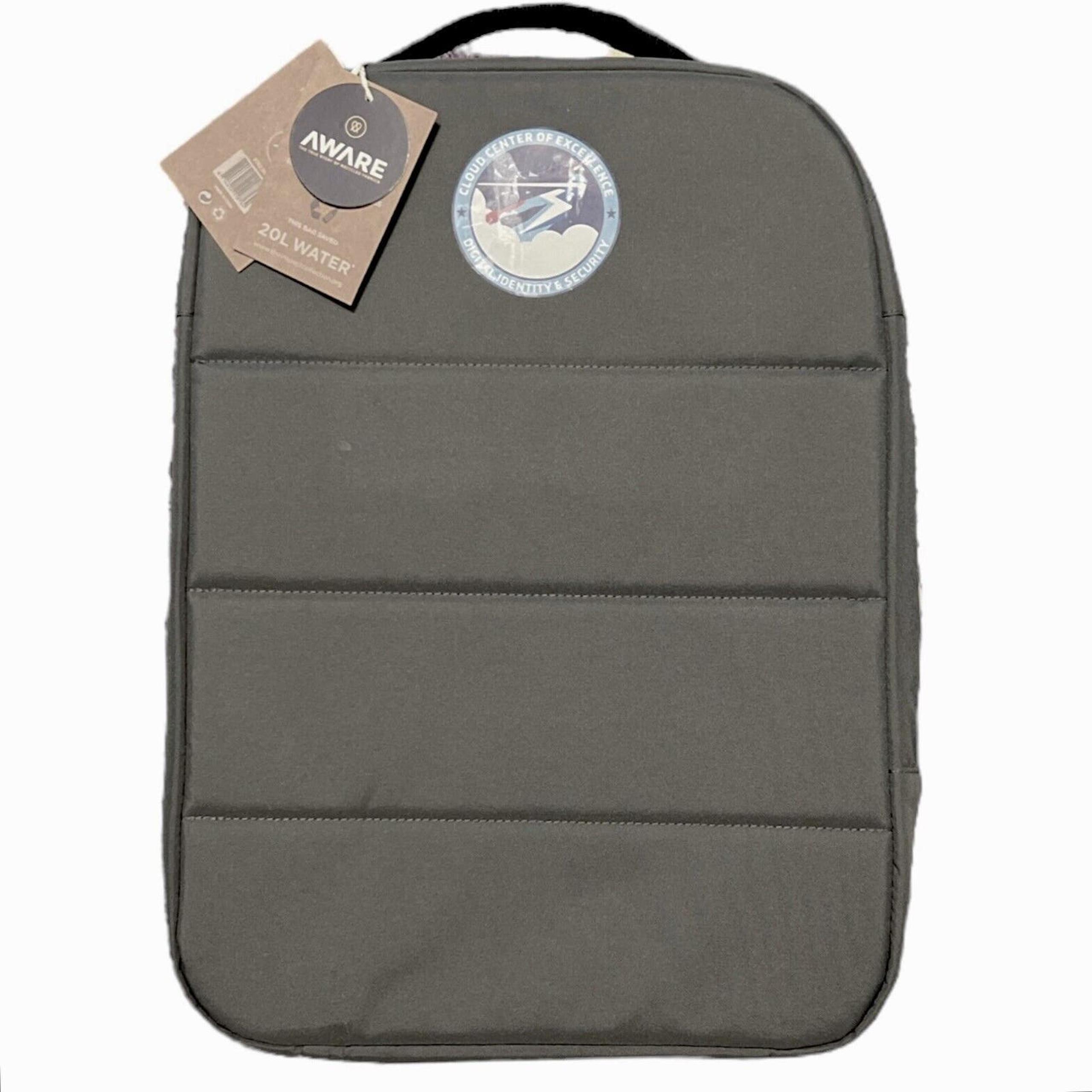 Impact Backpack AWARE RPET anti-theft 15.6″laptop backpack anthracite