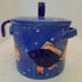 FORESIDE Fish Themed Canister Soup Tureen Lid & Ladle Matched Set 9 T X 8 W