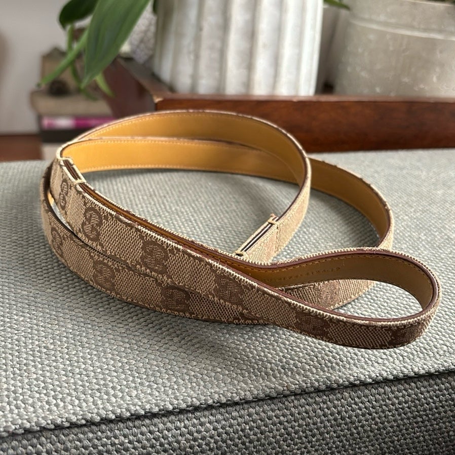 Gucci GG Dog Leash Authentic