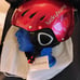 LuckyBums Medium Snow Sport Helmet Metallic Red lightweight Skiing Snowboading