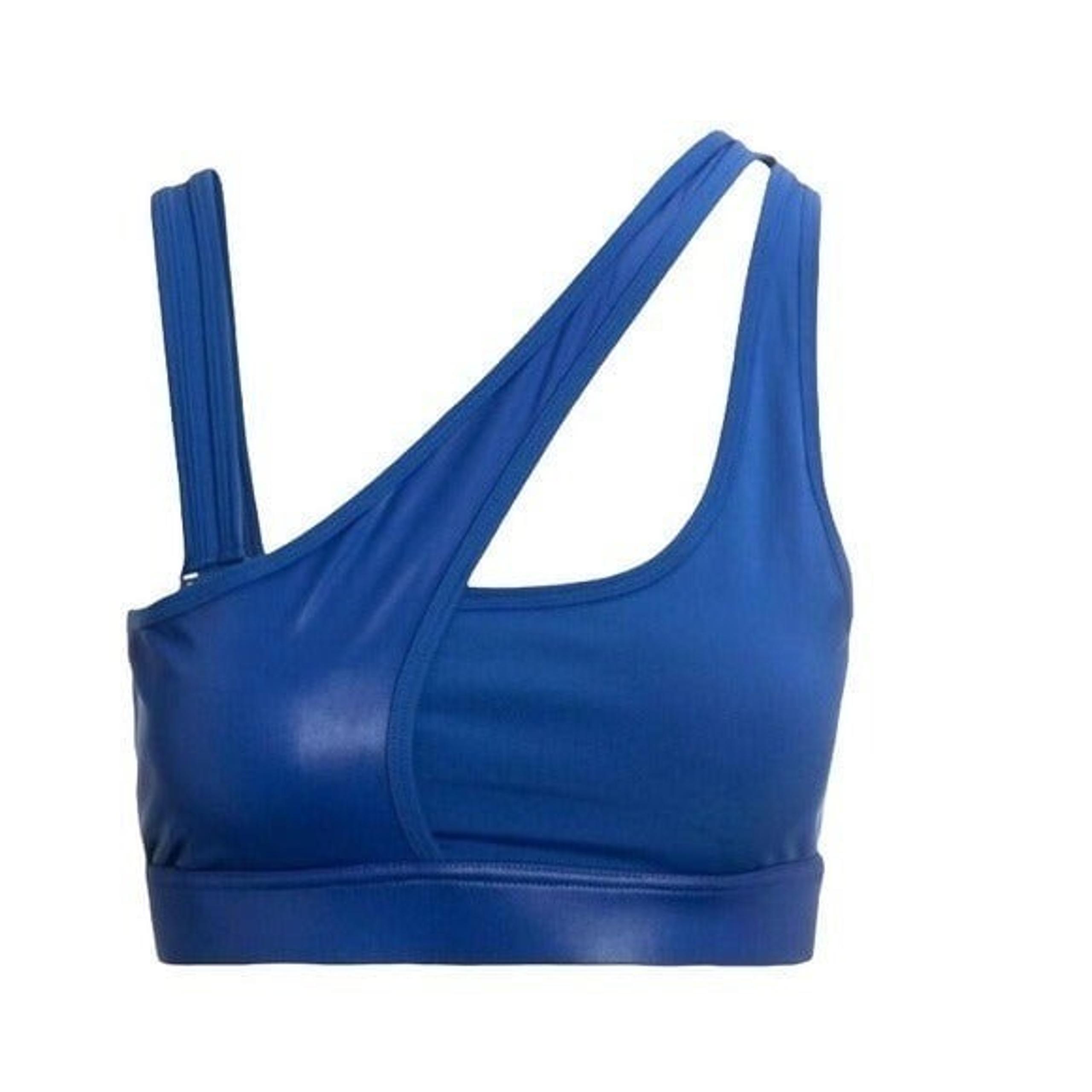 Laundry by Shelli Segal NWT Removable-Strap Sports Bra Size Large Royal Blue $48