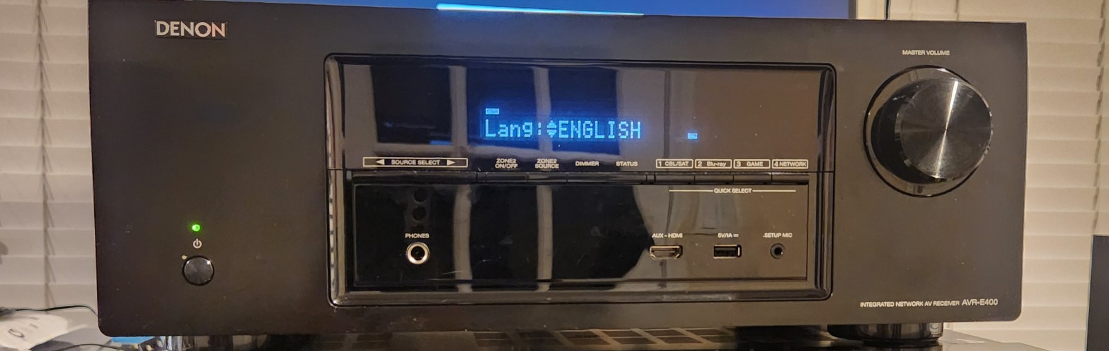 Denon E-Series 400 7.1 Channel Receiver