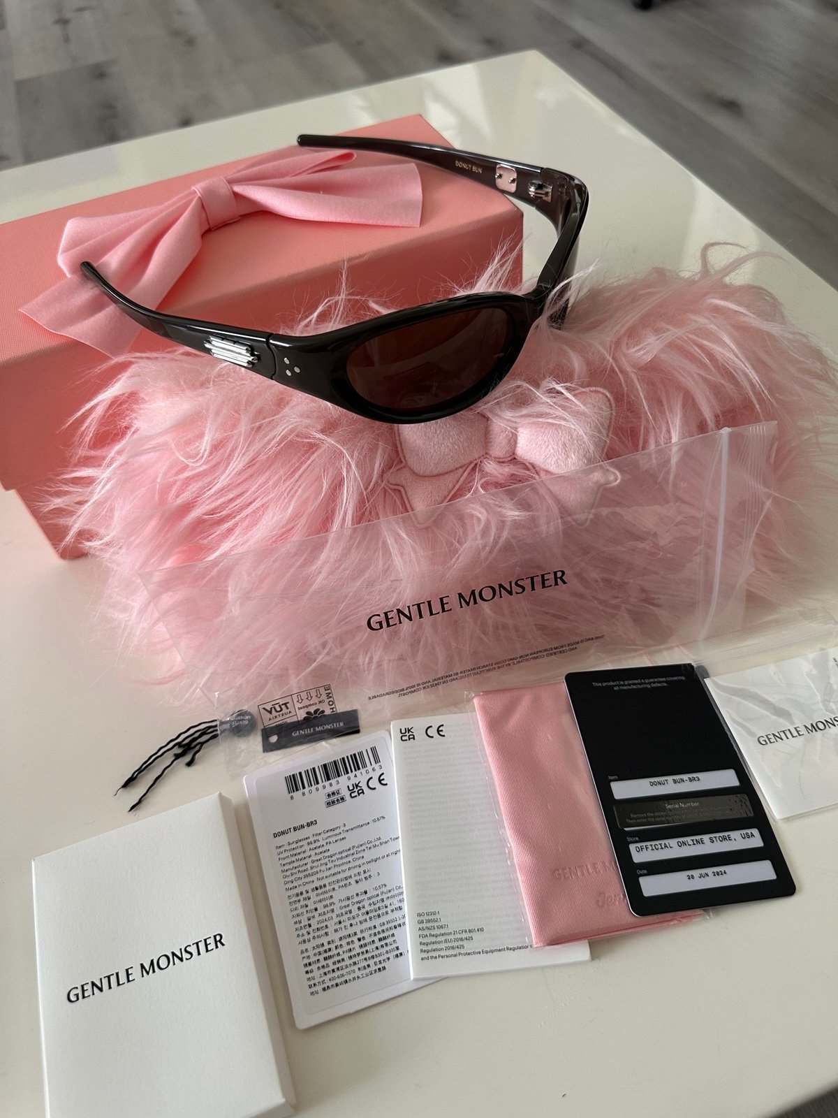 Gentle Monster x Jennie Jentle Salon - Donut Bun BR3 Sunglasses