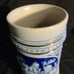 J.W. Remy Beer Stein Blue And White German Writing On Stein
