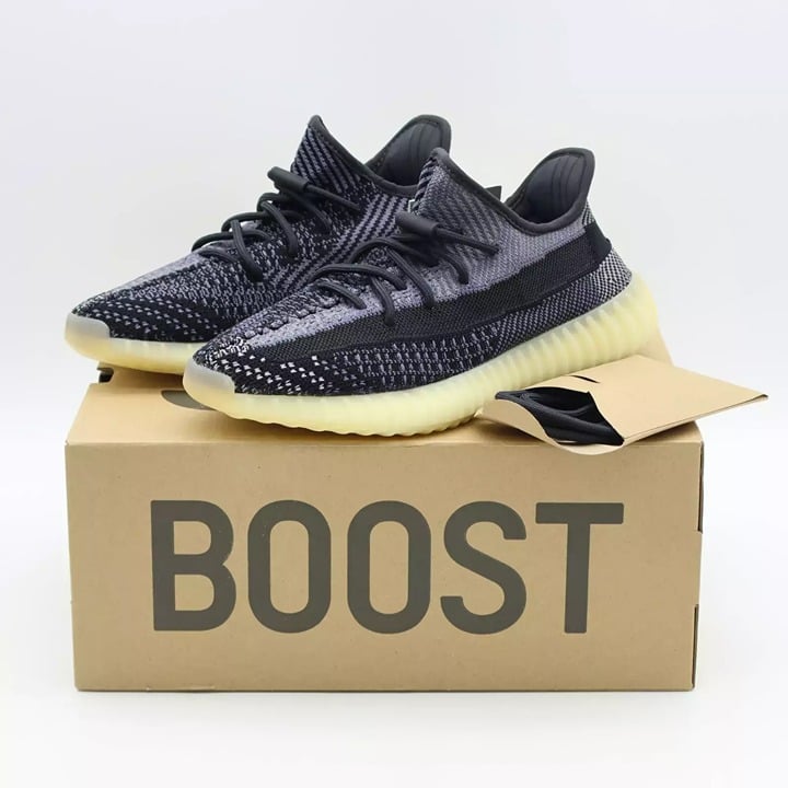 adidas Yeezy Boost 350 V2 Carbon Asriel Black Size 11 FZ5000 !SAME DAY SHIPPING!