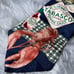 TABASCO BRAND MENS TIE LOBSTER COOKOUT 100% SILK MADE IN USA WPL 4075
