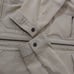 NWT Womens Lauren Ralph Lauren Desert Tan Denim Jacket Leather Trim Sz PXL