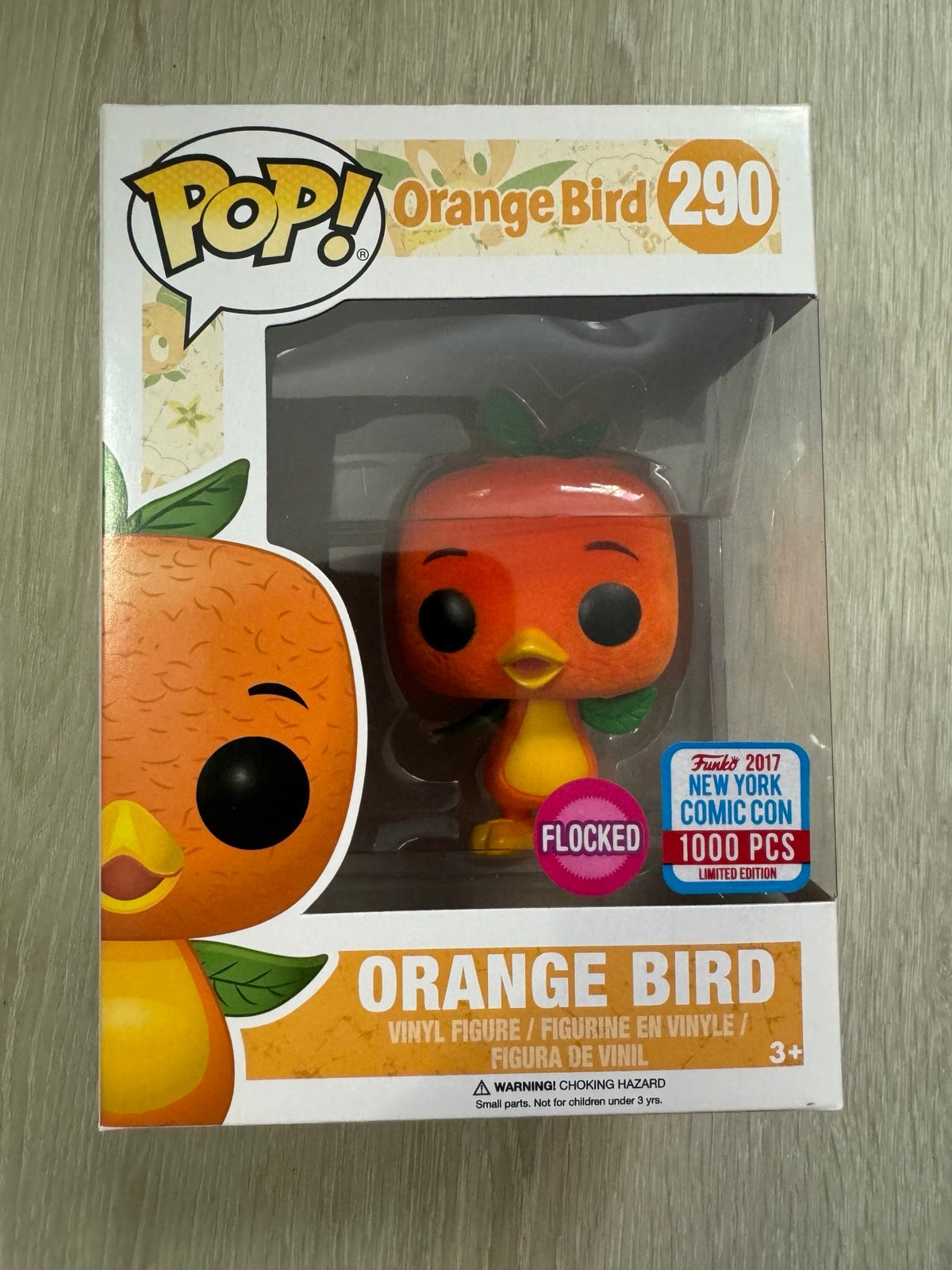 Orange bird funko pop flocked LE 1000