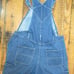 Vintage Looney Tunes Tweety Denim Shortall Overall Bibs Women's Size 22w/24w XL