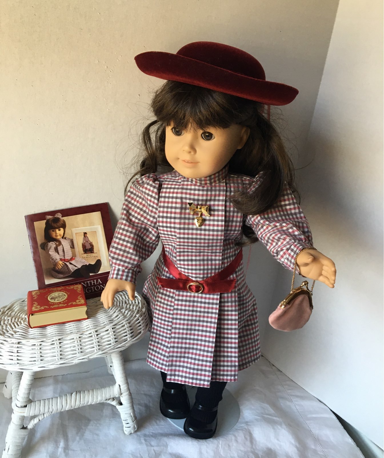American Girl Samantha Doll w Music Box