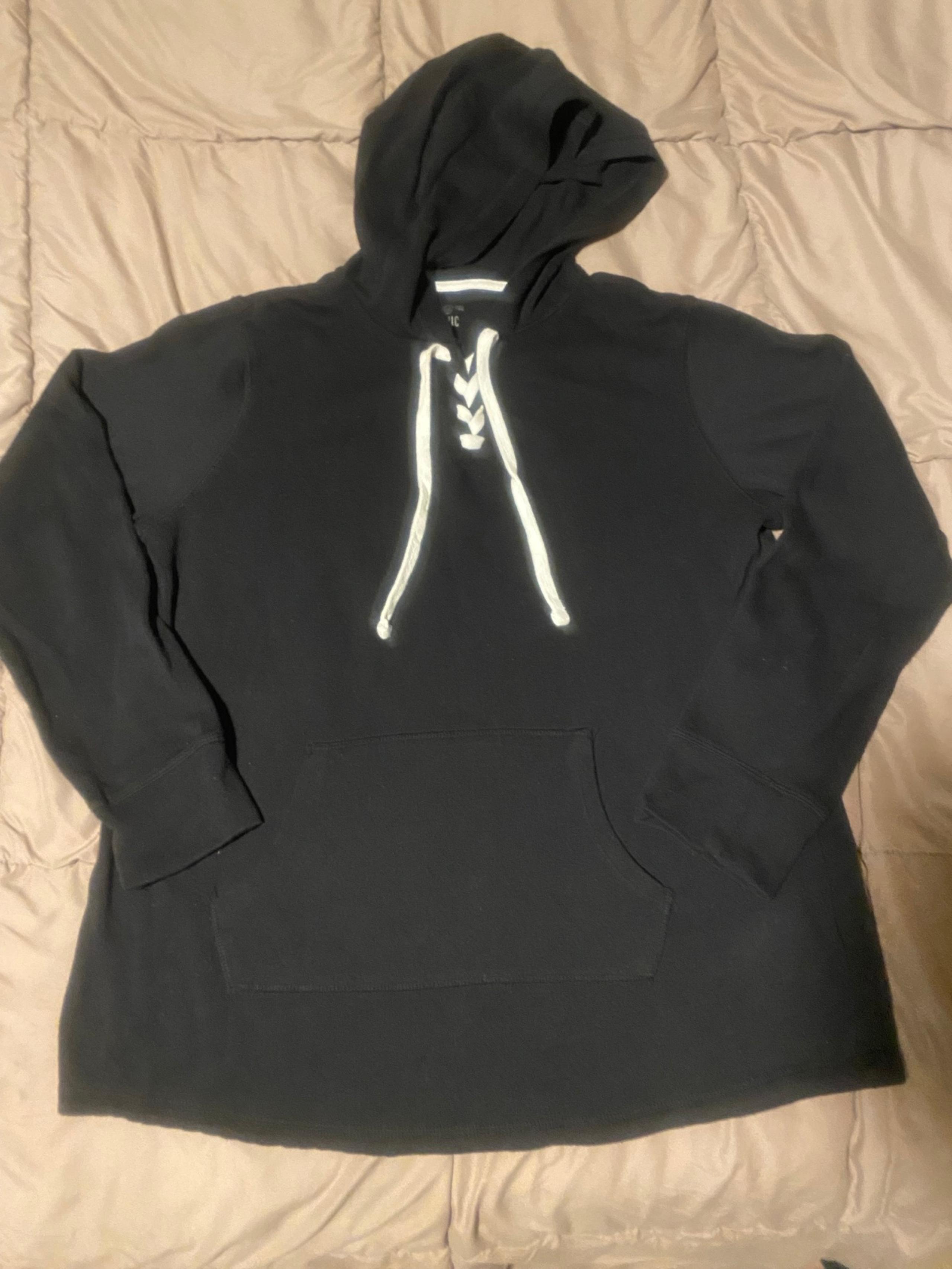 Women’s Hooded Tunic Sweater Sz. L - SO