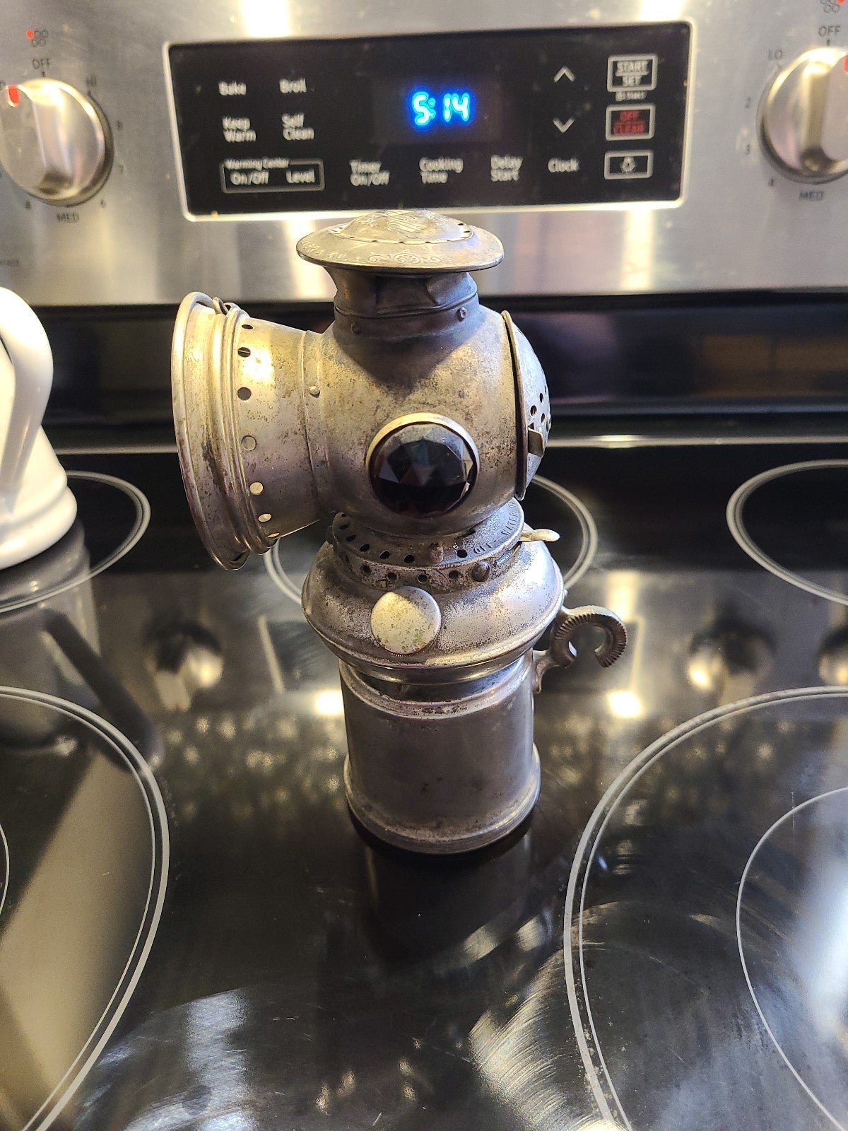 Vintage Majestic Bicycle Lamp Edward Miller Co