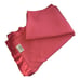 Vintage Faribault Woolen Mills Pure Wool Superwash Twin Blanket Satin Trim Red