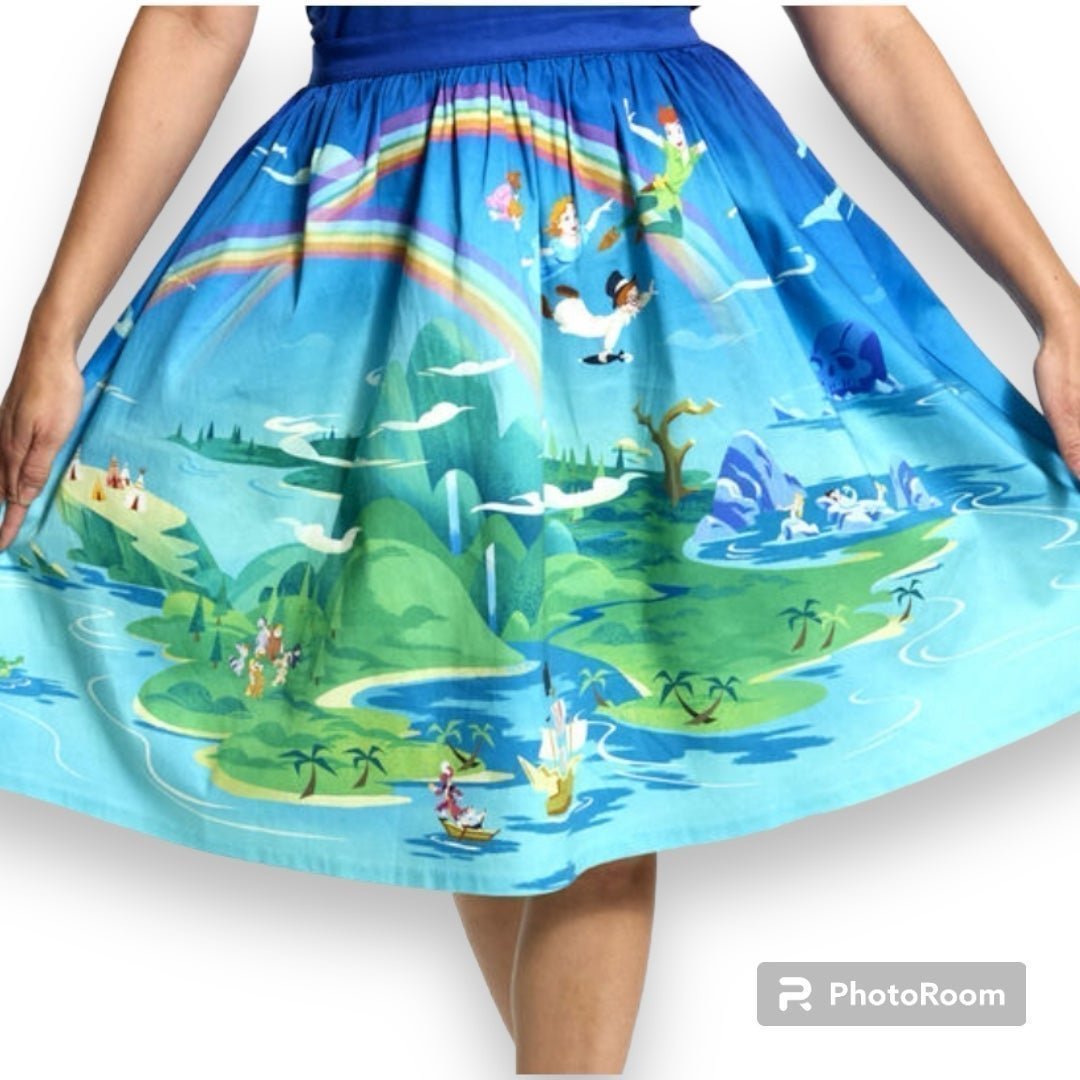 Stitch Shoppe Peter Pan Neverland Sandy Skirt (Size Large)