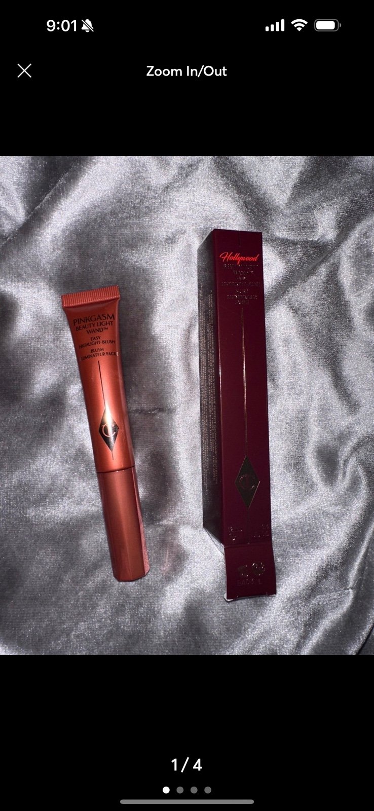 charlotte tilbury pinkgasm sunset beauty light wand NIB