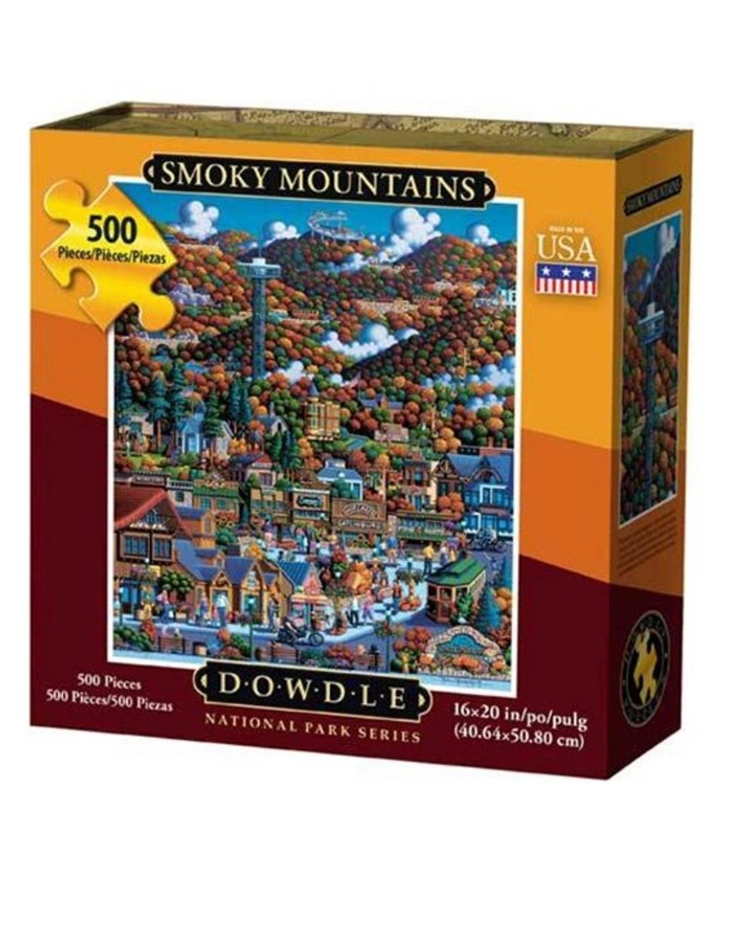 Dowdle Jigsaw Puzzle - Smoky Mountain National Park - 500 Piece