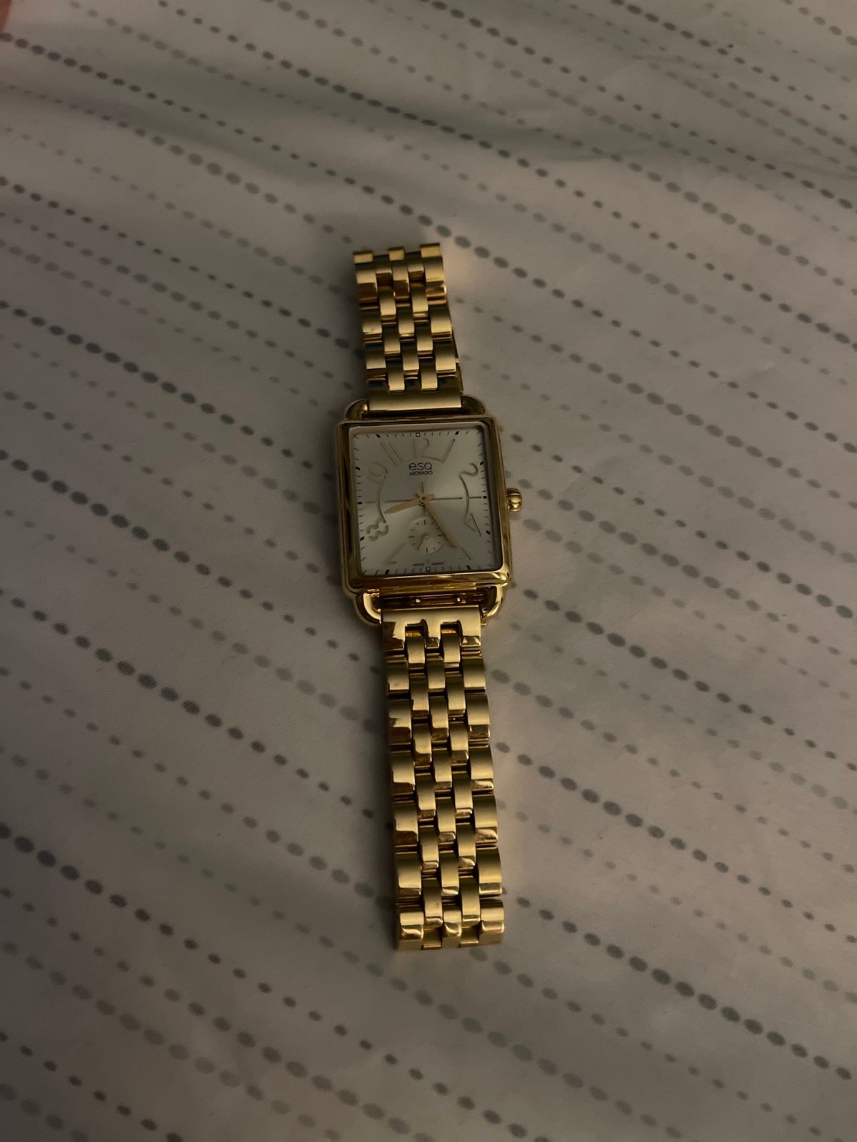 Movado Watch Gold