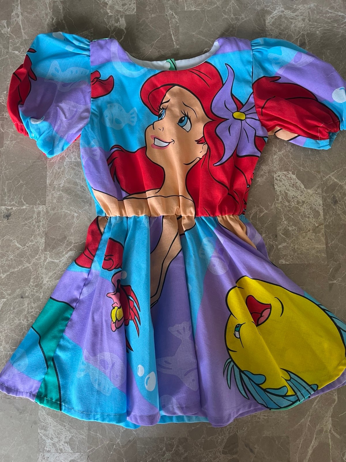 Upcycled Little Mermaid Dress