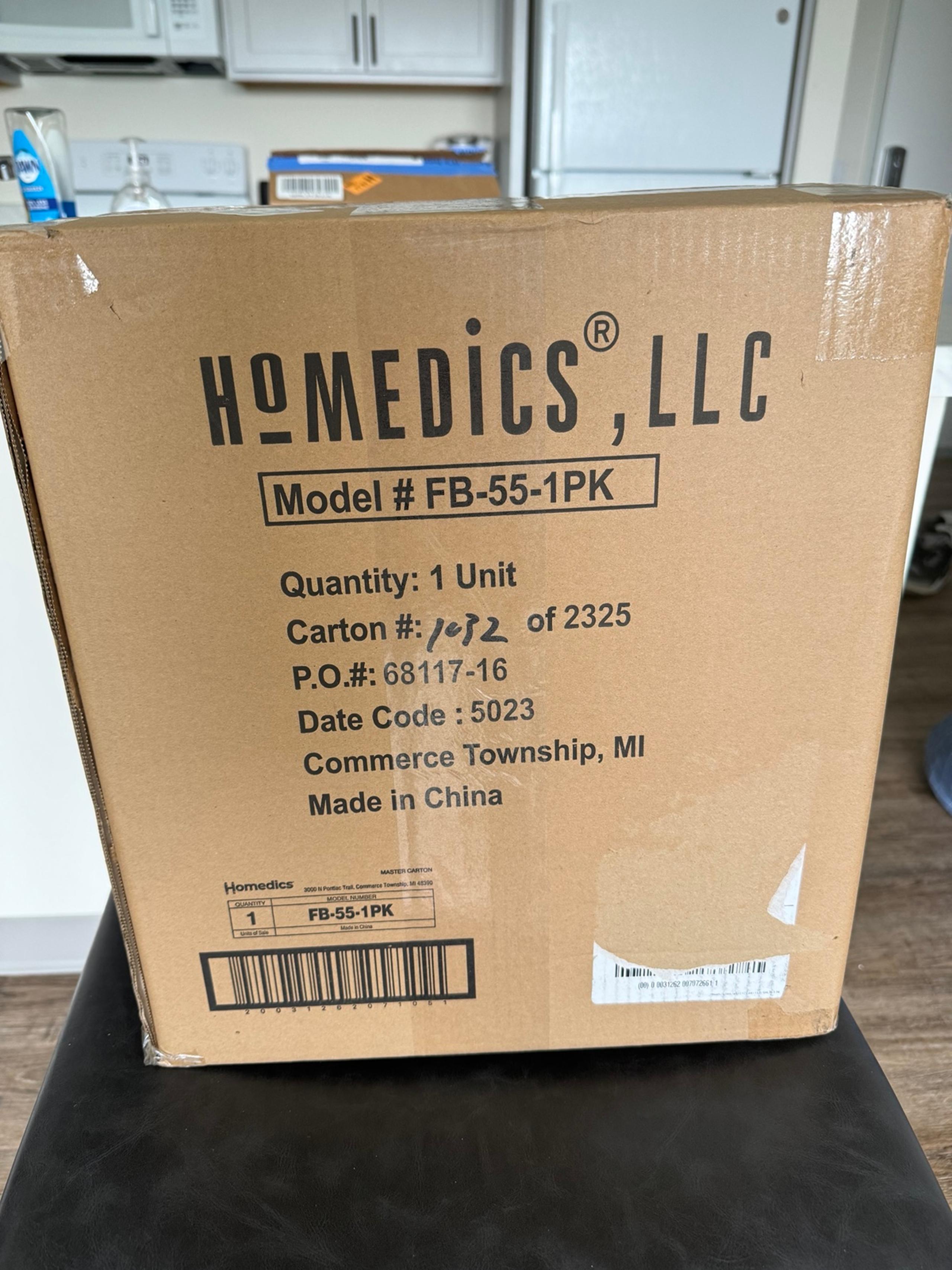 New Homedics Foot Bath