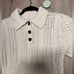 Zara cable knit heavy collared sweater. Bloggers favorite