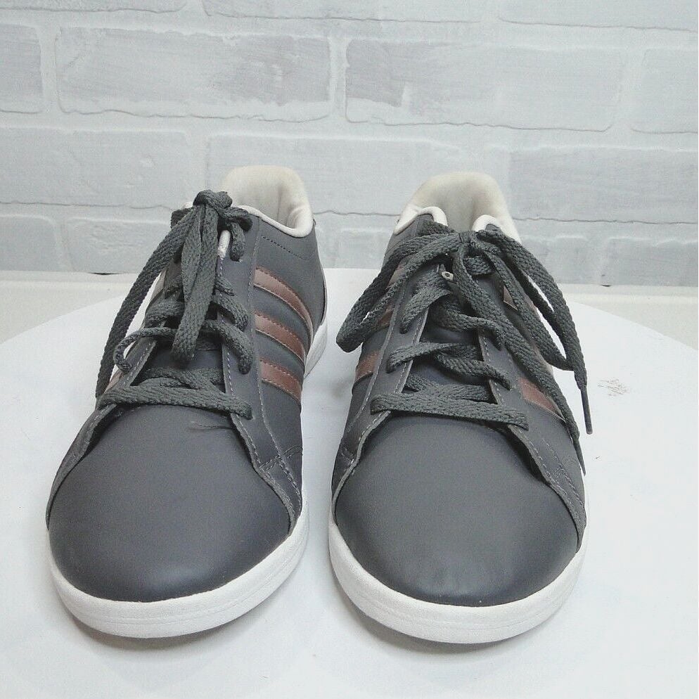 Adidas Womens Neo VS Coneo QT BB9646 Gray Casual Shoes Sneakers Size 8