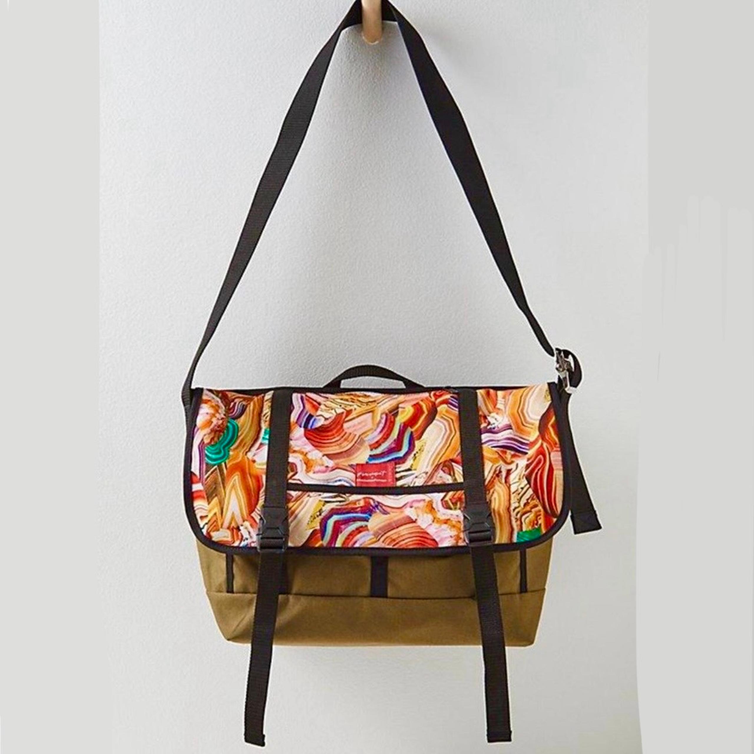 Free People FP Movement x Manhattan Portage Kaleidescope Messenger Bag NWT