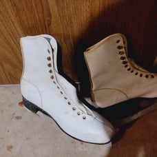 Vintage ice skates